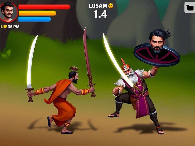Papri Rapid Slayer gameplay screenshot showing character customization